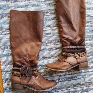 Knee High Stylish Boots size 10